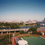 view from 12th floor Rich Freshman dorm