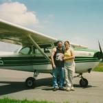 Bar Harbor plane ride 2000