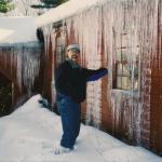 dad at Sharon house 2000