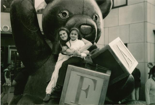 me and Eidalia at FAO Schwartz 2002