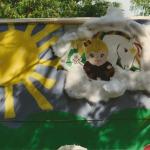 more SED homecoming float 2002