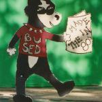 Rhett SED float for homecoming 2002