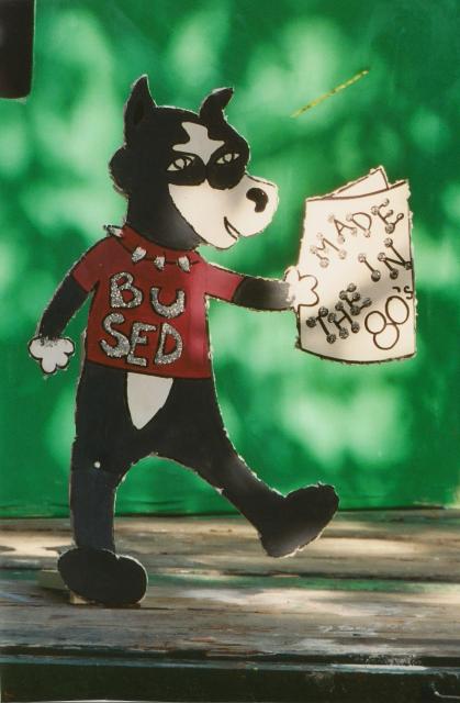 Rhett SED float for homecoming 2002