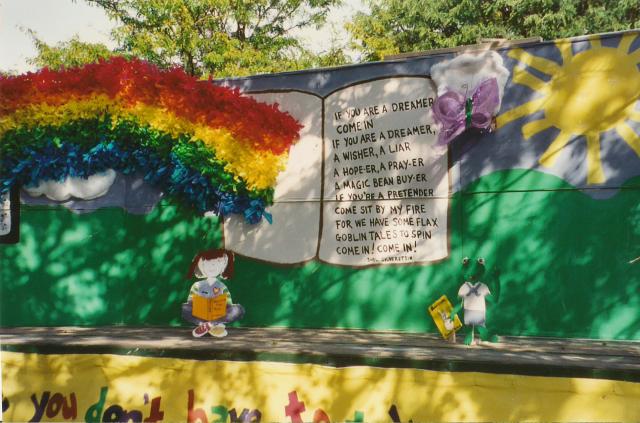 SED float for homecoming 2002