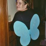 my butterfly wings Halloween 2002