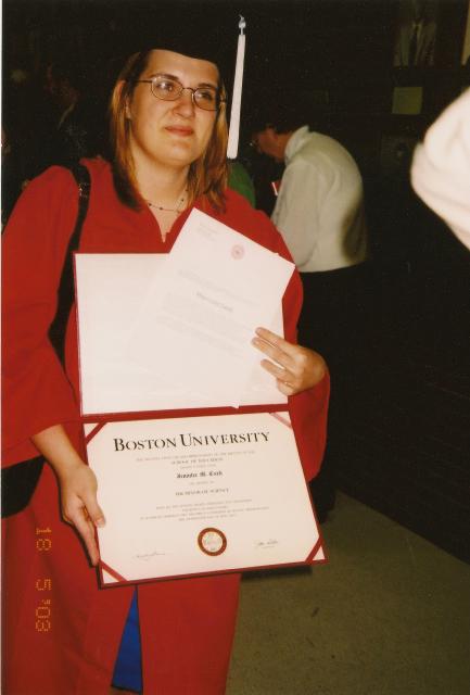 me and my diploma