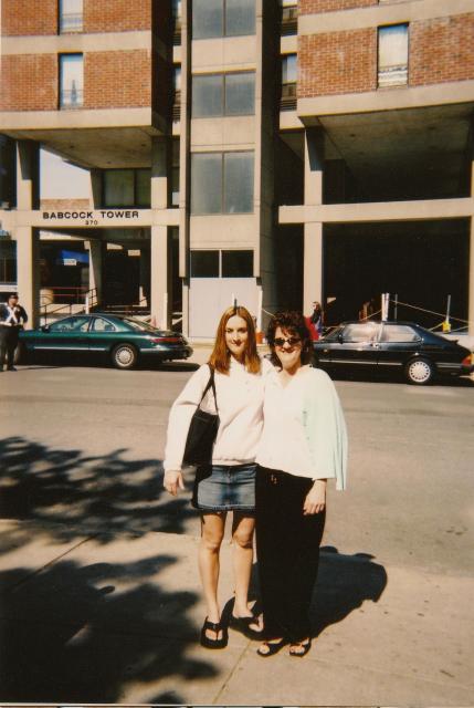 mom and Sam before commencement