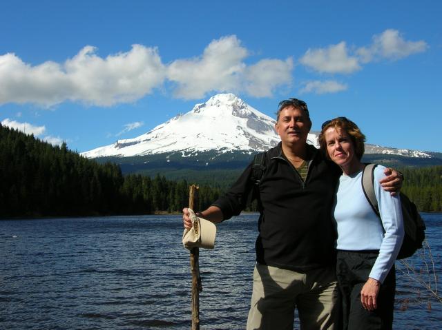 Portland - dad and Viv