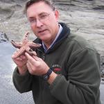 Portland - dad with Yachats starfish