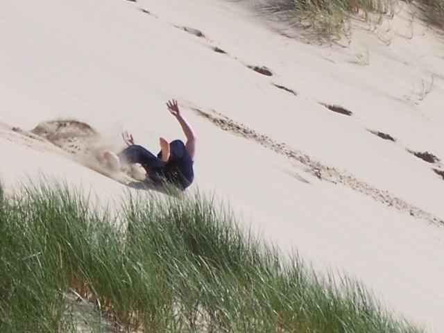 Portland - Dan takes a roll