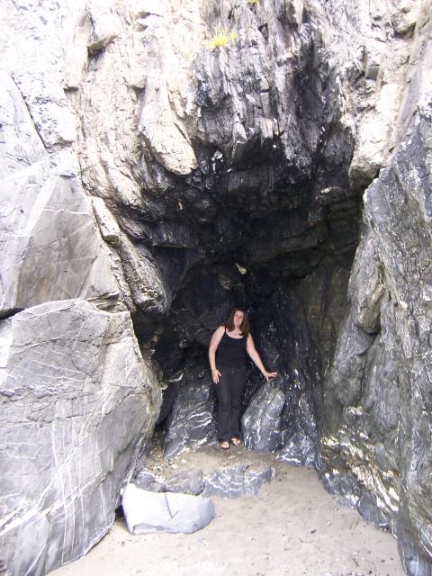 Portland - me in sea cave