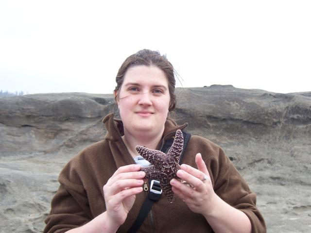Portland - me with starfish find