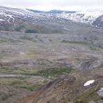 Portland - more blast area at Mt. Saint Helens