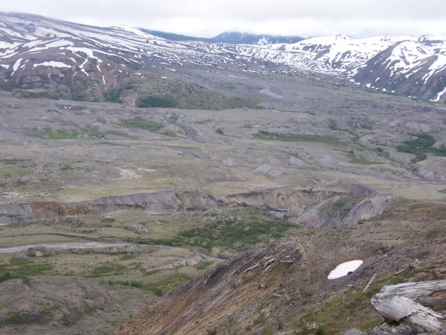 Portland - more blast area at Mt. Saint Helens