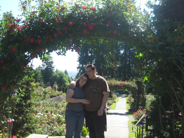 Portland - rose gardens with my love