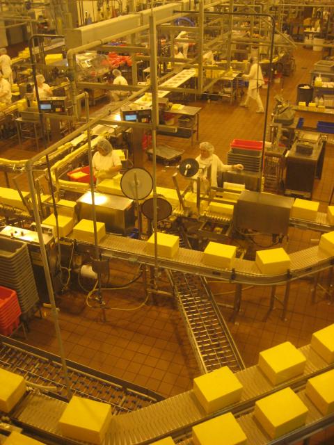Portland - Tilamook cheese factory