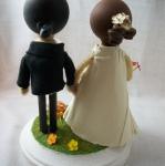 Jenn and Jon cake topper - back