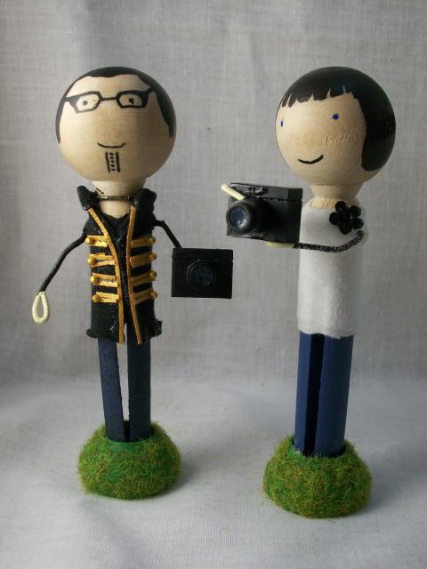 Felix and Sara toppers - front