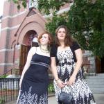 beautiful ladies in Ann Taylor dresses