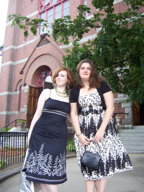 beautiful ladies in Ann Taylor dresses