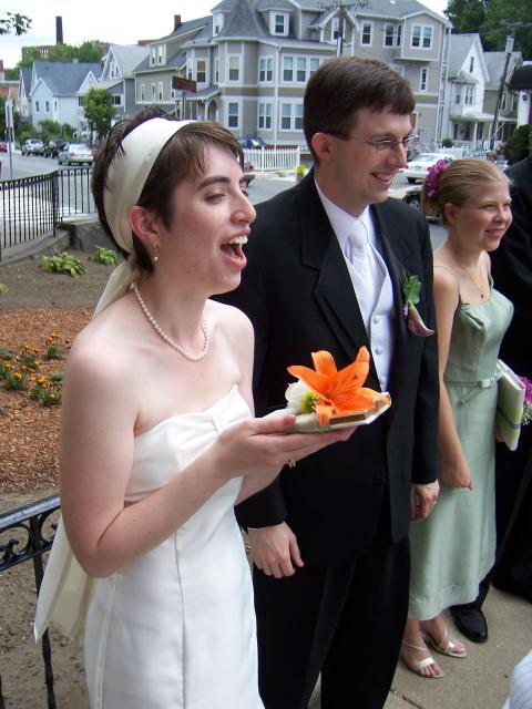 my favorite photo of Mike and Kerri, recently married!