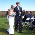 husband and wife!  yay!