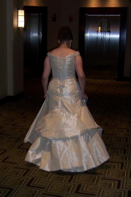 back of the dress