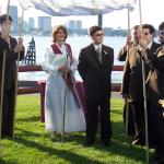 Matt awaits his bride