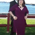 relaxing before the ceremony