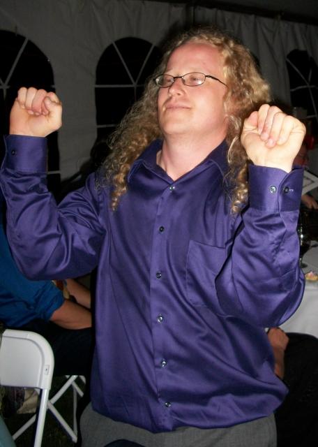 Matt shakes his groove thing