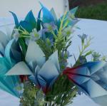 origami centerpieces