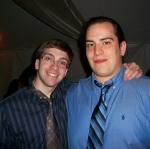 relaxin' (doesn't Jon look spiffy in his new tie)