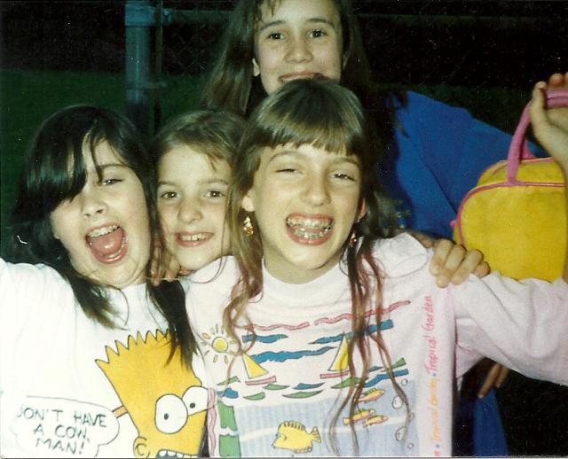 Stacey, Ghislaine, Carrie, and Jenny