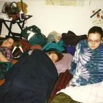 sleepover, me and Teresa