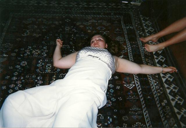 Liz passed out, prom 98