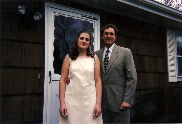me and dad, prom 99