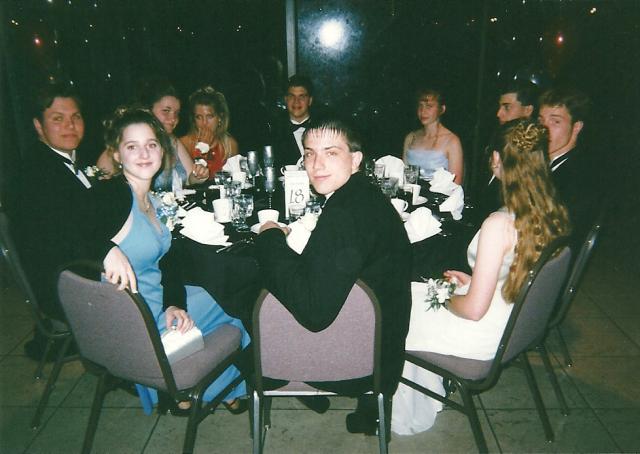 friends' table, prom 99