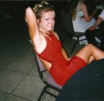 Candace and her crazy tan lines, prom 99