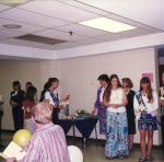 summer of 99 Girl Scout graduation ceremony