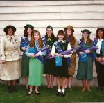 Girl Scout fashion show