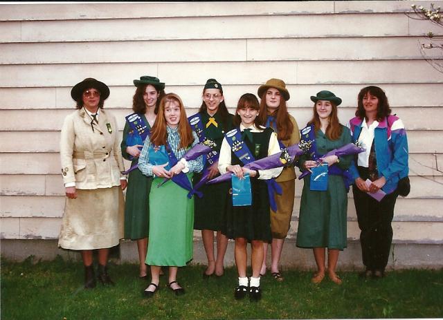 Girl Scout fashion show