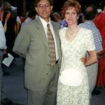 dad and Viv @ graduation