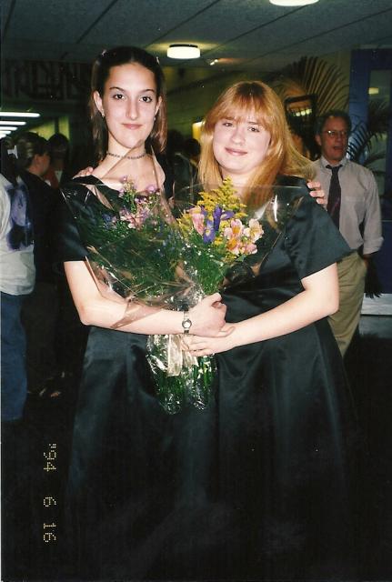 Sam and Jenny, graduation