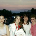 Sam, me, mom, and grandma, graduation 99