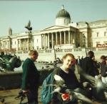 me in Trafalgar Square
