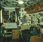 Cass's room at Uni, Huddersfield, England