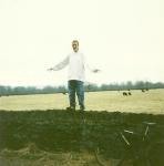 me on bike ride, Huddersfield, England