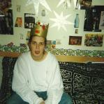 drunk in Cass's room, Huddersfield, England