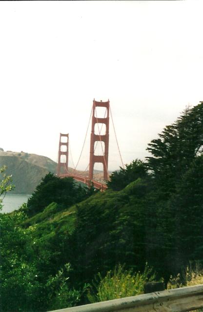 Golden Gate Bridge from afar