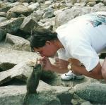 kissin' a squirrel, Pebble Beach